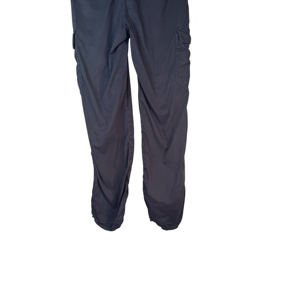 ZARA Womens Size 6 Cargo Pants Dark Gray 100% Cotton - Picture 7 of 16